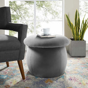 Nordic simple velvet mushroom footstool cushion stool children's seat comfortable high elastic indoor home furniture